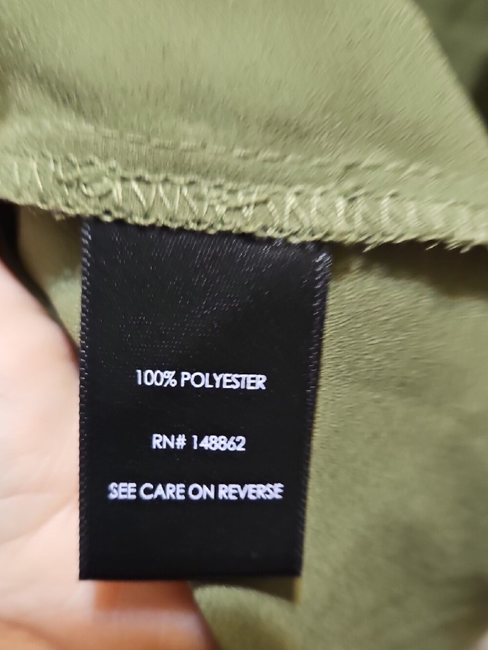 torrid Olive Green Utility V-Neck Blouse - Picture 5 of 5